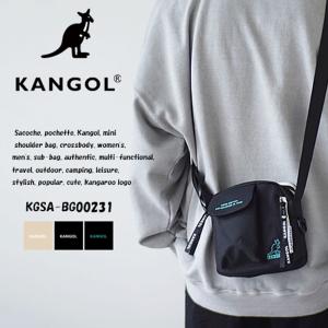 サコッシュ ポシェット  KANGOL カンゴール ミニショルダーバッグ  レディース メンズ サブバッグ 正規品 KGSA-BG00231