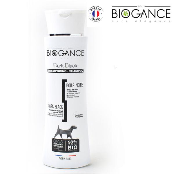 犬 シャンプー バイオガンス ダークブラックシャンプー サロンで愛用 オーガニック 低刺激 フランス...