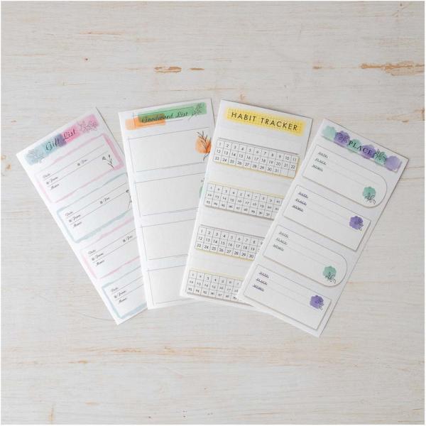 ペイジェム ミネット マイリストシール（ギフトリスト,グッドワードリスト,ハビットトラッカー,ハビッ...