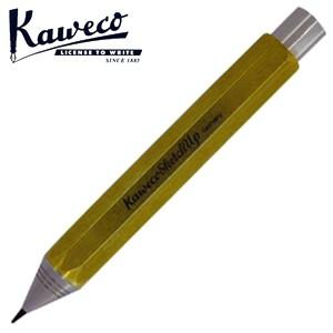 シャーペン 高級 名入れ カヴェコ スケッチ アップ クラッチペンシル 2.0mm ペンシル ブラスRAW CL2.0BR｜nomado1230
