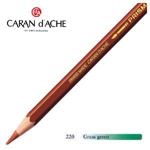 色鉛筆 水彩 カランダッシュ アーティストライン プリズマロ 水溶性色鉛筆 単色 グラスグリーン 12個セット 0999-220｜nomado1230