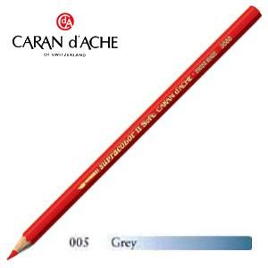 色鉛筆 水彩 カランダッシュ アーティストライン スプラカラーソフト 水溶性色鉛筆 単色 グレイ 12個セット 3888-005｜nomado1230