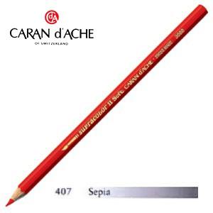 色鉛筆 水彩 カランダッシュ アーティストライン スプラカラーソフト 水溶性色鉛筆 単色 セピア 3個セット 3888-407｜nomado1230