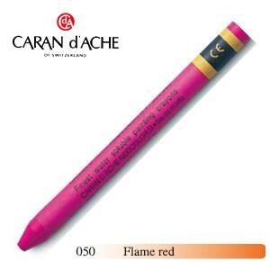 クレヨン カランダッシュ クラシックライン ネオカラー 2 水溶性クレヨン 単色 flame red 10個セット 7500-050｜nomado1230