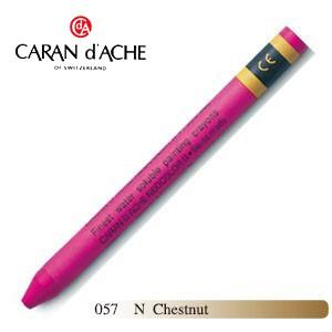 クレヨン カランダッシュ クラシックライン ネオカラー 2 水溶性クレヨン 単色 chestnut 10個セット 7500-057N｜nomado1230