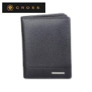 カードケース メンズ 革 名入れ クロス FV ビジネスカードケース ブラック AC028141-1