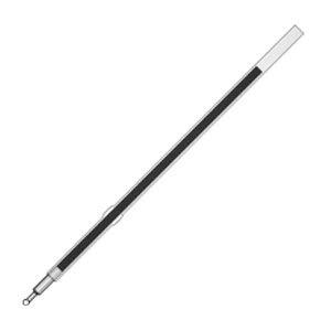 替芯 ボールペン スリップオン ステーショナリー SIERRAコレクション ブラック 木軸ボールペン Lサイズ用リフィール 5本ロット ブラック WBP-0802BK｜nomado1230