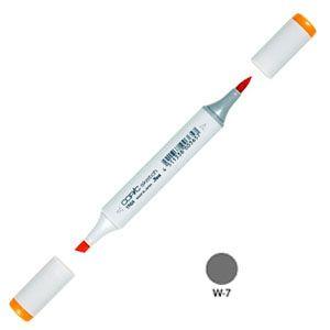 アルコールマーカー トゥー コピックスケッチ COPIC SKETCH アルコール染料 インクペン 単色 3本セット Warm Gray No.7 SKETCH-W-7｜nomado1230