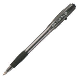 高級 ボールペン ビック（ＢＩＣ） ステーショナリー ビーユー・ツー グリップ 油性ボールペン 0.7ミリ 12本セット ブラック BU2GBLK｜nomado1230