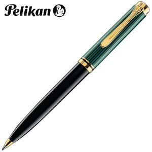 Pelikan（ペリカン） ボールペン スーベレーン K600 緑縞 新仕様