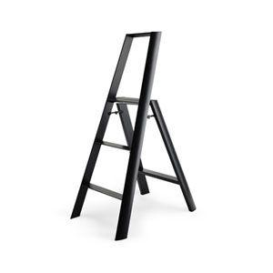 踏み台 折りたたみ メタフィス lucano ルカーノ スリーステップ ブラック 94011BK