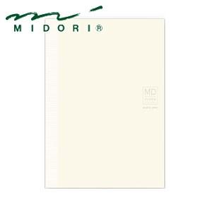 ノート 横罫 ミドリ ステーショナリー MDノート 文庫サイズ 横罫 5冊セット No. 13800006｜nomado1230