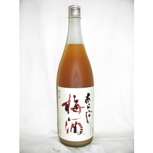 梅の宿のあらごし梅酒 1800ml 12度 [梅乃宿酒造 奈良県 梅酒 日本酒ベース]｜nomasaketen