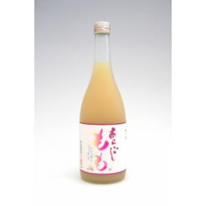 梅乃宿 あらごしもも酒 720ml 8度 [梅乃宿酒造 奈良県 桃リキュール 日本酒仕込]