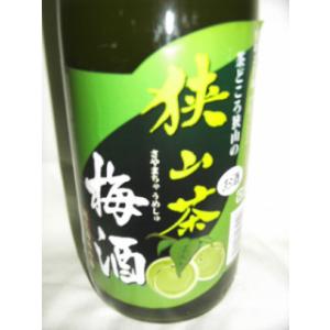 狭山茶梅酒 さやまちゃ 1800ml 7度