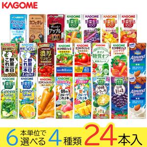 父の日 野菜ジュース 野菜生活 カゴメ 24本 20種類から4種類も選べる福袋♪(4種類×6本)｜nomimon