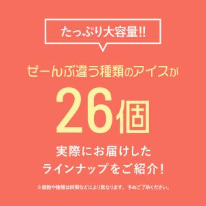 アイスクリーム 詰め合わせ 福袋 合計26個入...の詳細画像2
