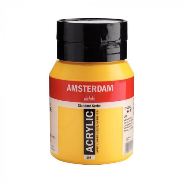AMSTERDAM　アムステルダム　アクリリックカラー500ml　アゾイエローミディアム269 48...