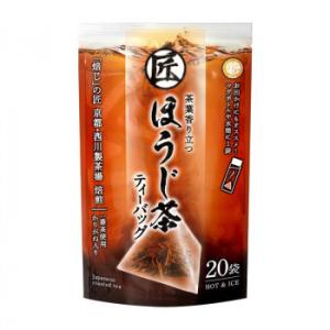 宇治森徳　匠　ほうじ茶　ティーバッグ　(4g×20P)×10袋　送料無料　　代引き不可　送料無料 メ...