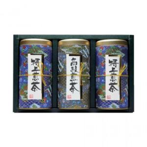 宇治森徳　日本の銘茶　ギフトセット(特上煎茶100g×2缶・高級煎茶100g)　MY-50W　送料無...