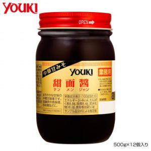 YOUKI ユウキ食品 甜面醤 500g×12個入り 212021　送料無料　　送料無料 メーカー直...