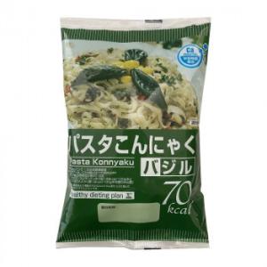 ナカキ食品　パスタこんにゃくバジル　24個セット　送料無料　　代引き不可　送料無料 メーカー直送 期...