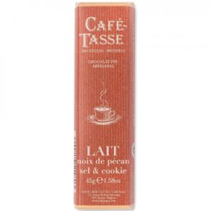 CAFE-TASSE(カフェタッセ) ピーカンナッツ＆クッキーミルクチョコ 45g×15個　送料無料...