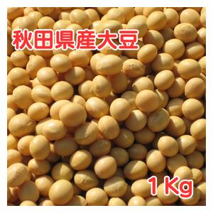 大豆 1kg 秋田県産 リュウホウ 国産 味噌 豆腐 煮豆 多用途でご利用いただけます