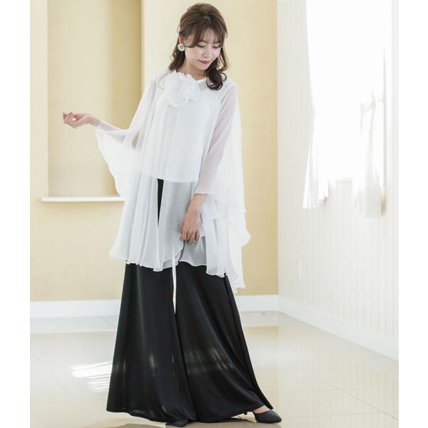 ステージ 衣装 レディース に最適!ジョーゼットのボレロ 日本製 コーラス 演奏会 合唱 第九 ゴス...