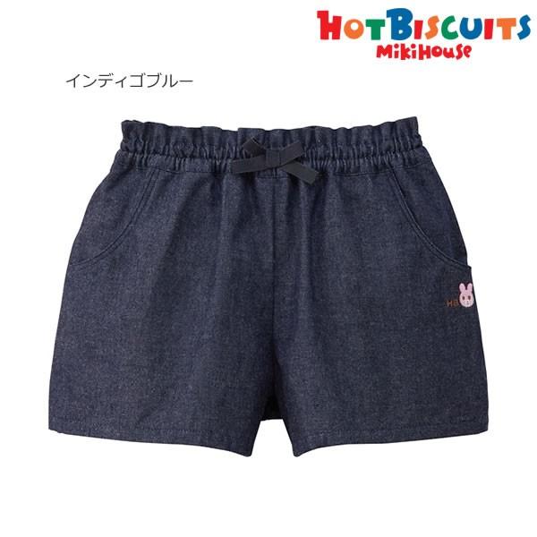 ホットビスケッツ(ミキハウス) Hot Biscuits by MIKIHOUSE　デニムハーフパン...