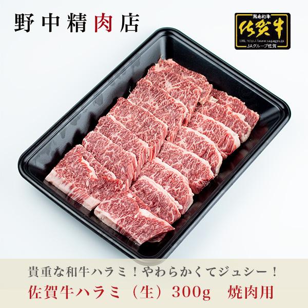 牛ハラミ 焼肉（生） 佐賀牛 300g