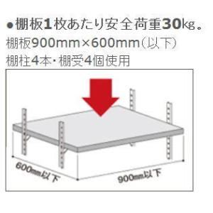 薄型 ブラック塗装 ダボレール用ステンレス棚受...の詳細画像5