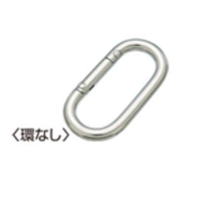 高強度 ステンレス カラビナジュニア　参考使用荷重135kg　線径10ミリ　内径80ミリ×30ミリ　...