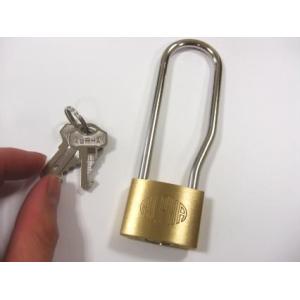 同一キーのつるなが南京錠　35ミリ　No.1000-35L/S(同一)　メール便可