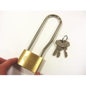 同一キーのつるなが南京錠　45ミリ　  No.1000-45L/S(同一)