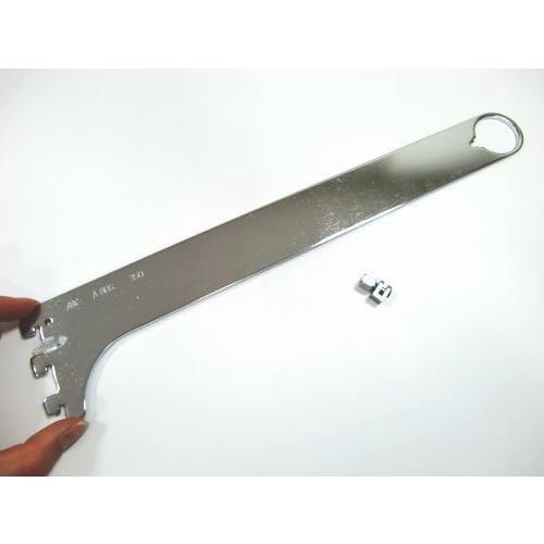 ロイヤル　ハンガーブラケット(32ミリ　外々用)　A-80S　クローム　呼び名350（実寸法360....