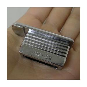 ロイヤル　32ミリ角パイプに使用するエンドキャップ(単品)　Sバーストッパーアール クローム RSS...
