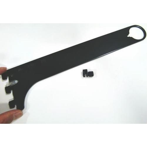 ロイヤル黒　ハンガーブラケット(32ミリ　外々用)　Aブラック　ハンガーパイプ受け　A-80S　呼び...