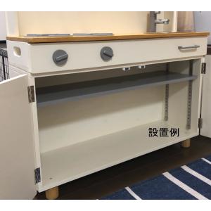ステンレス棚受けレール(ダボレール・棚柱・ダボ...の詳細画像2