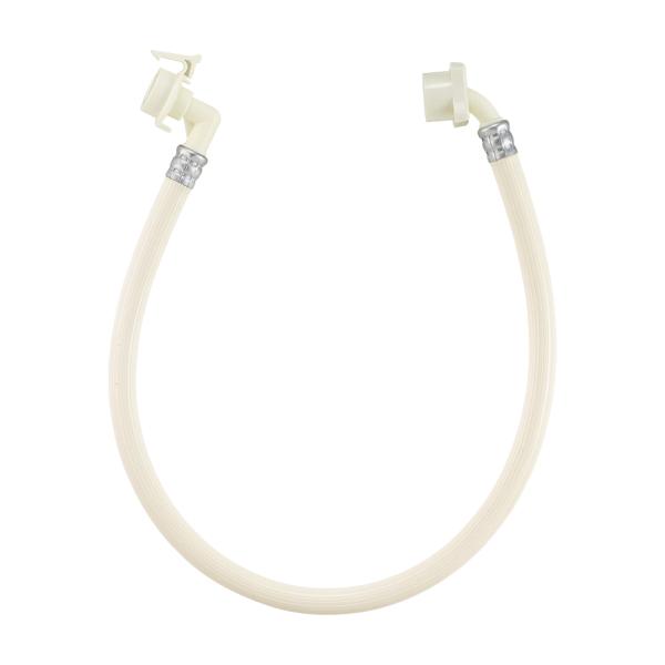 全自動洗濯機　給水ホース　L字型 0.8m 省スペースで取り付け 国内主要メーカーの全自動洗濯機ほぼ...