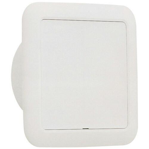 角型クーラーキャップ　キャップ部がマイナスドライバーなどで取り外し可　配管カバーに対応できる構造