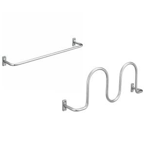 diffuL ディフュール スリッパホルダー スガツネ 高級金物メーカーによるリーズナブルなスリッパ掛け　ストレートタイプはメール便可　DFUB-S250/DFUB-W250