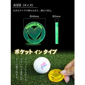 【即日発送】 送料無料 ゴルフマーカー 名入れ...の詳細画像5