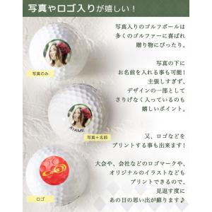 ゴルフボール 名入れ 【ロゴ・写真入り(片面印...の詳細画像3