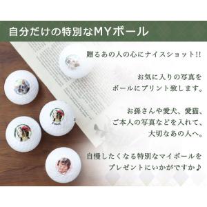 ゴルフボール 名入れ 【ロゴ・写真入り(片面印...の詳細画像4