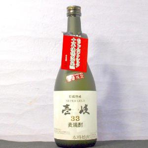 ギフト プレゼント お歳暮 クリスマス 麦焼酎12本まで送料1本分壱岐スーパーゴールド33度720ml箱無し1本麦焼酎長崎県：玄海酒造｜nondonkai