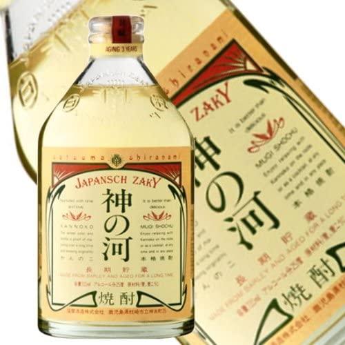 薩摩酒造 神の河 焼酎 25度 鹿児島県 720ml 1本 麦焼酎 長期貯蔵樫樽 鹿児島県 薩摩酒造