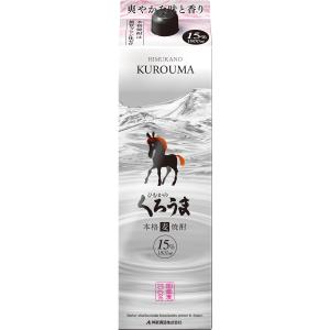 ギフト プレゼント お歳暮 クリスマス 麦焼酎 1回のご注文で12本まで 15度くろうまパック1.8...