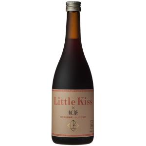 ギフト プレゼント お歳暮 クリスマス リキュール 1回のご注文12本まで little Kiss リトルキス 紅茶 14度 720ml瓶 東酒造（株）｜nondonkai