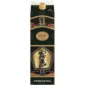 霧島酒造 黒霧島 20度 1800mlパック 1本 芋焼酎 1.8L : 焼酎屋ドラゴン